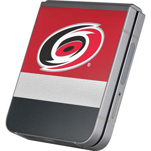 NHL Carolina Hurricanes Jersey Galaxy Z Flip6 Skin